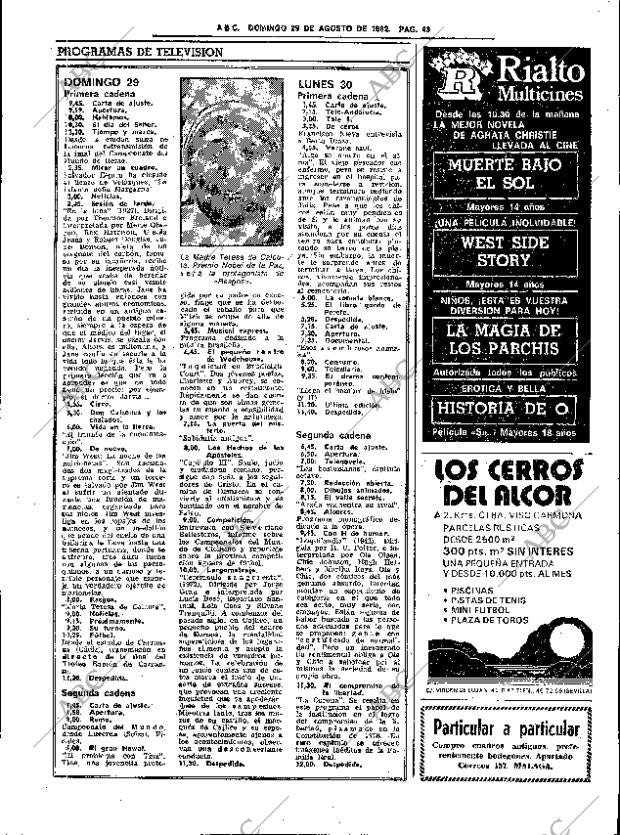 ABC SEVILLA 29-08-1982 página 51