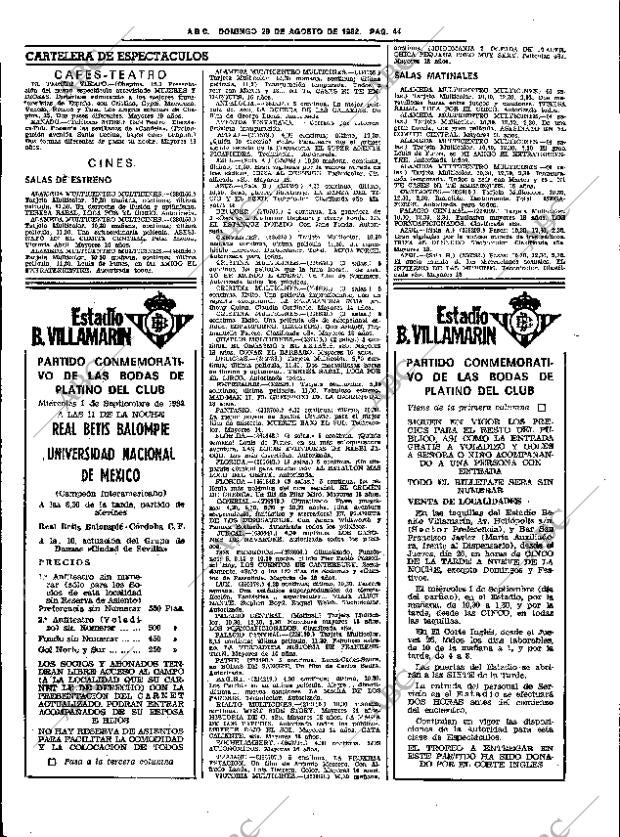 ABC SEVILLA 29-08-1982 página 52
