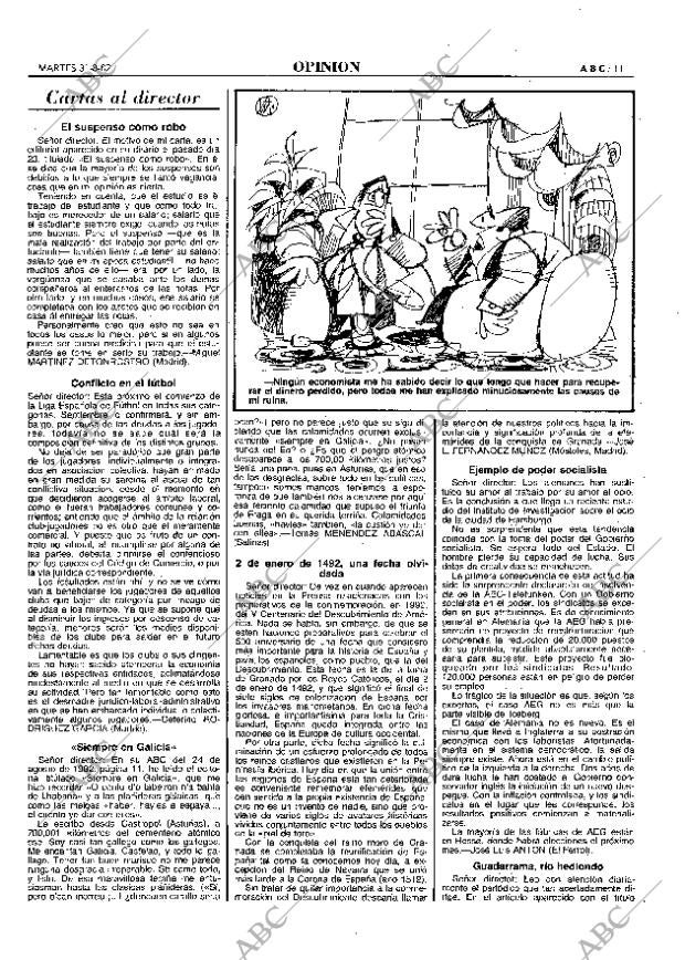 ABC MADRID 31-08-1982 página 11