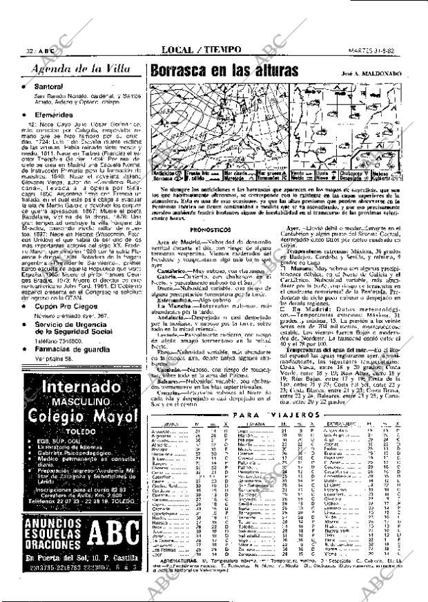 ABC MADRID 31-08-1982 página 32