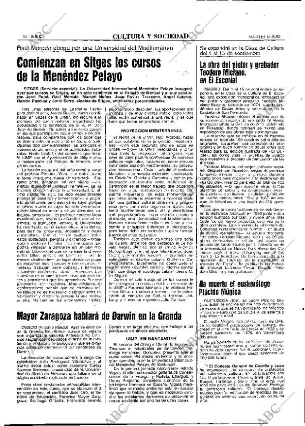 ABC MADRID 31-08-1982 página 34