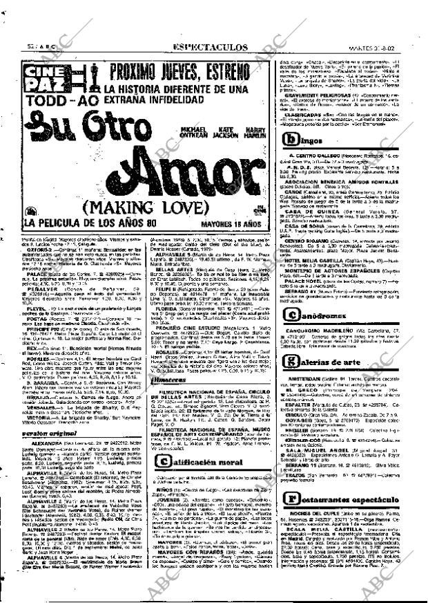 ABC MADRID 31-08-1982 página 52