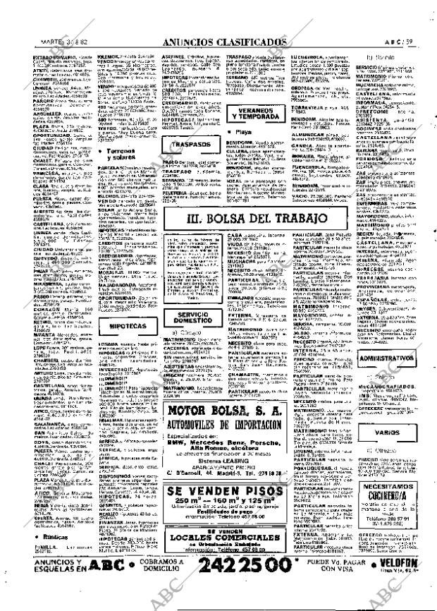 ABC MADRID 31-08-1982 página 59