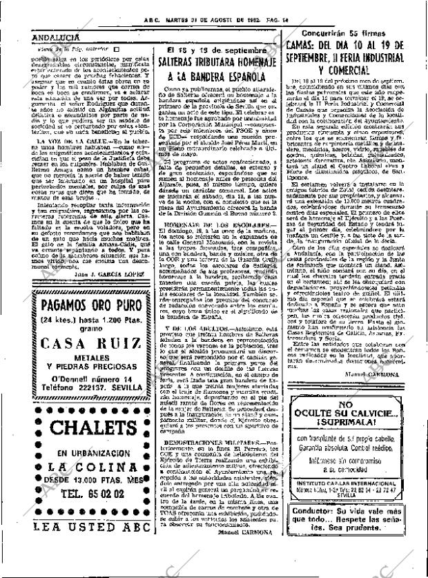 ABC SEVILLA 31-08-1982 página 24