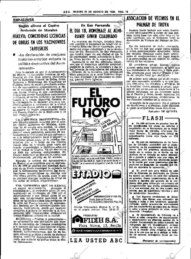 ABC SEVILLA 31-08-1982 página 26