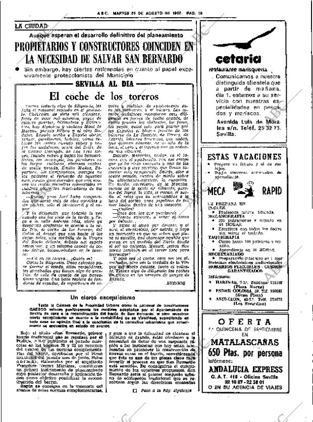 ABC SEVILLA 31-08-1982 página 29