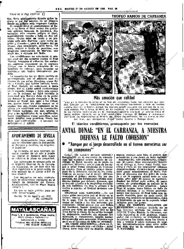 ABC SEVILLA 31-08-1982 página 48