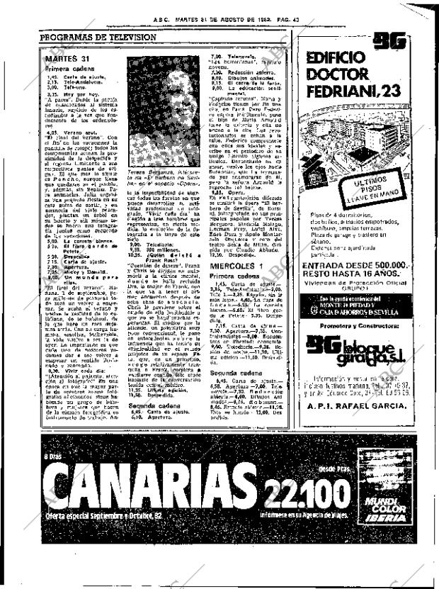 ABC SEVILLA 31-08-1982 página 53