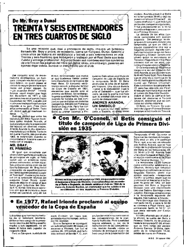 ABC SEVILLA 31-08-1982 página 70