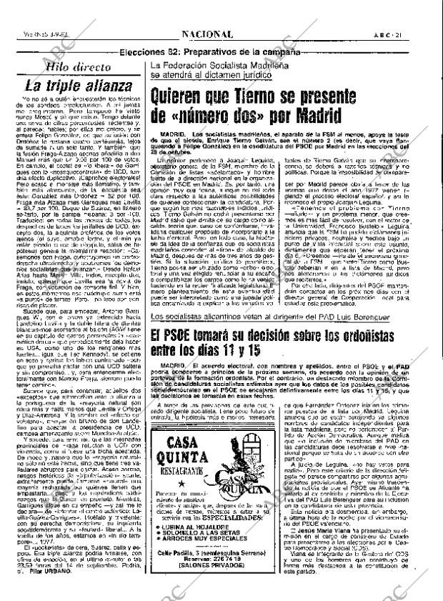 ABC MADRID 03-09-1982 página 21