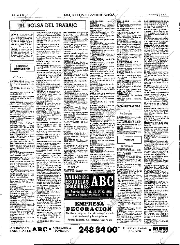 ABC MADRID 03-09-1982 página 58