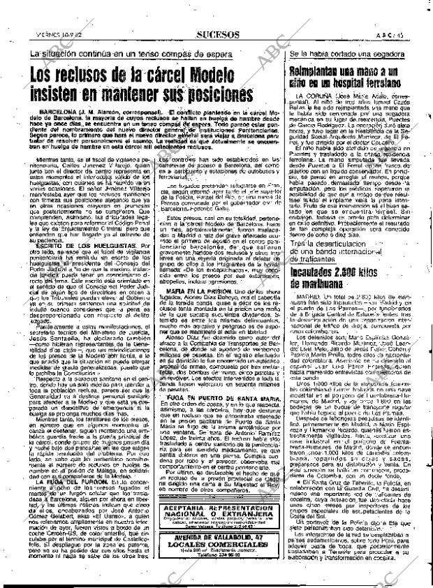 ABC MADRID 10-09-1982 página 45