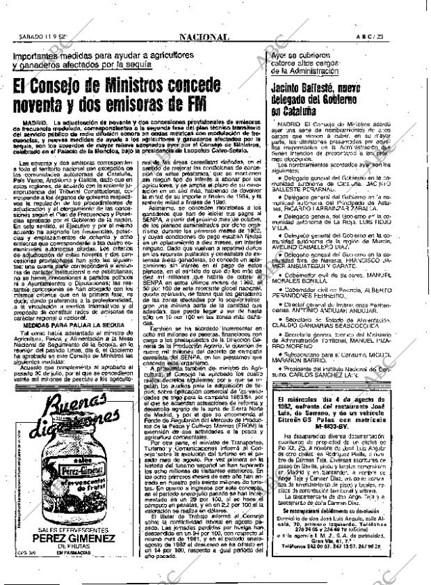 ABC MADRID 11-09-1982 página 25