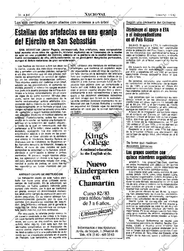 ABC MADRID 11-09-1982 página 26