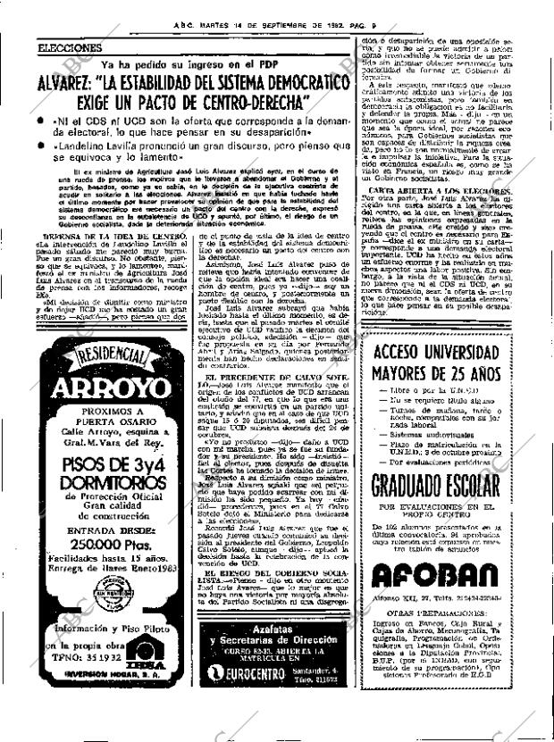 ABC SEVILLA 14-09-1982 página 29