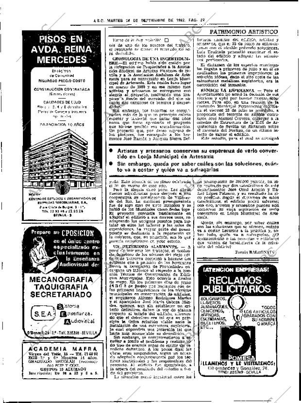ABC SEVILLA 14-09-1982 página 42