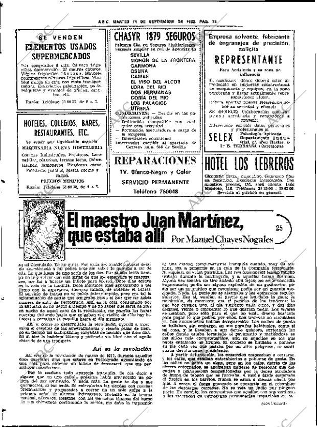 ABC SEVILLA 14-09-1982 página 92