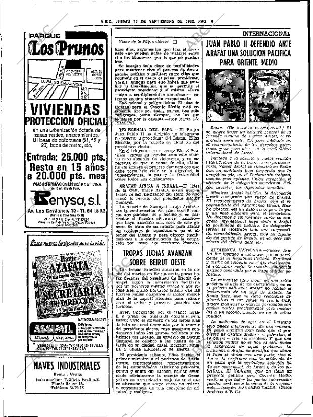 ABC SEVILLA 16-09-1982 página 16