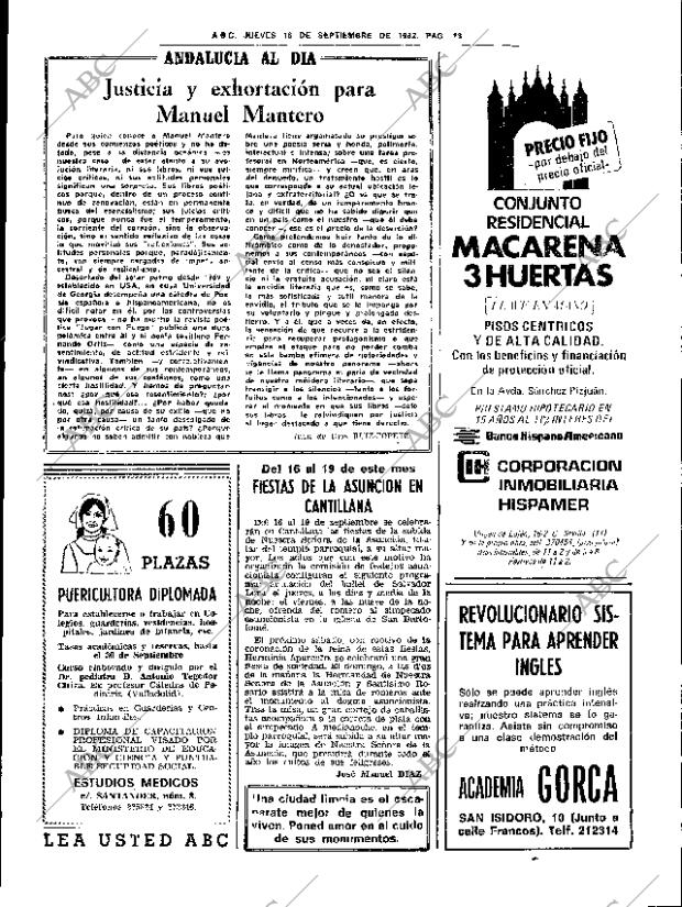 ABC SEVILLA 16-09-1982 página 23