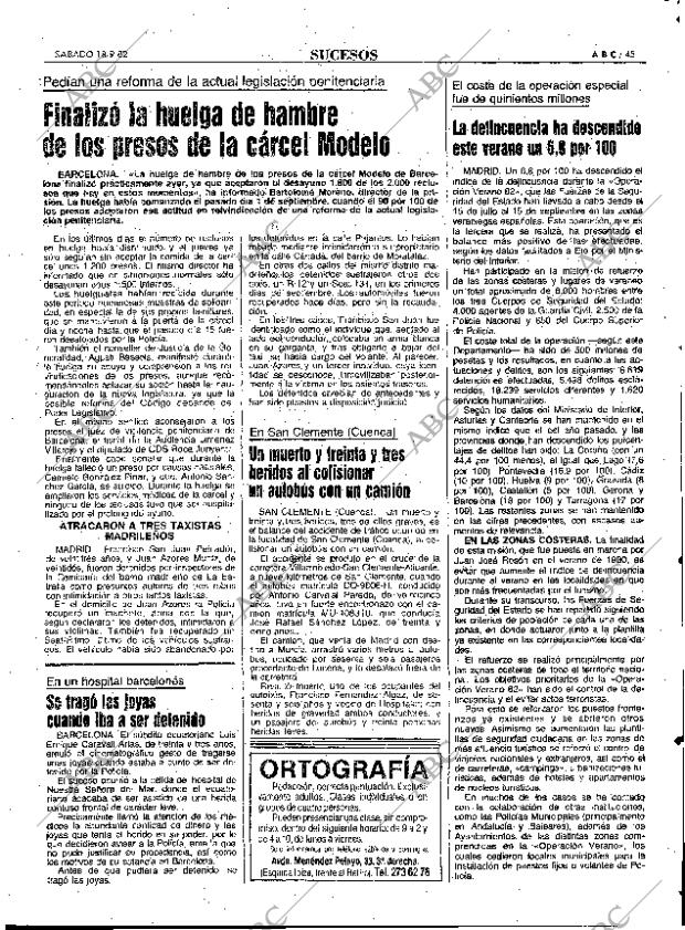 ABC MADRID 18-09-1982 página 57