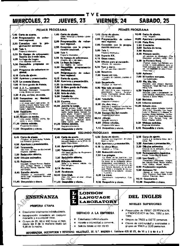 ABC MADRID 19-09-1982 página 102