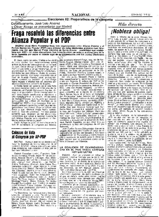 ABC MADRID 19-09-1982 página 26