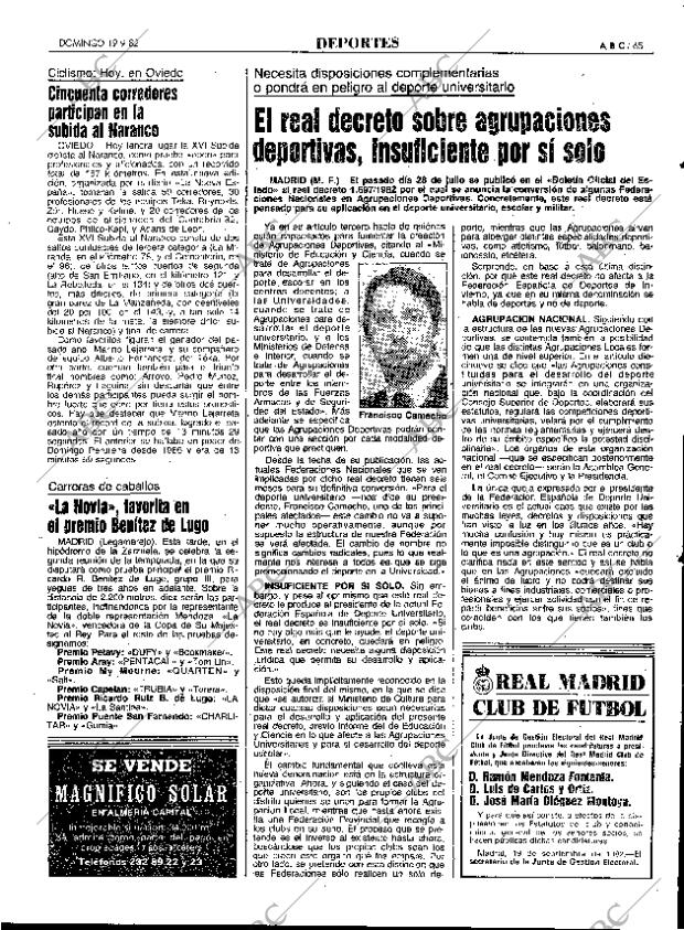 ABC MADRID 19-09-1982 página 65