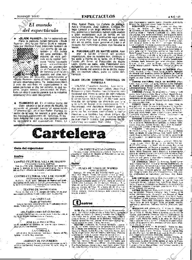 ABC MADRID 19-09-1982 página 69