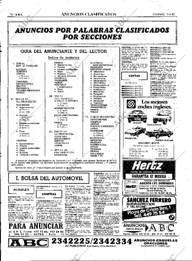 ABC MADRID 19-09-1982 página 76