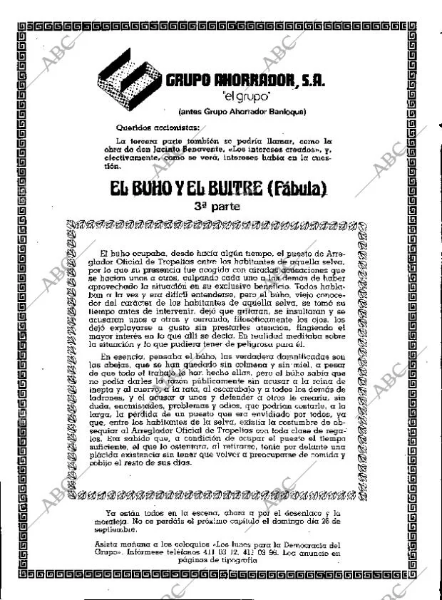 ABC MADRID 19-09-1982 página 9
