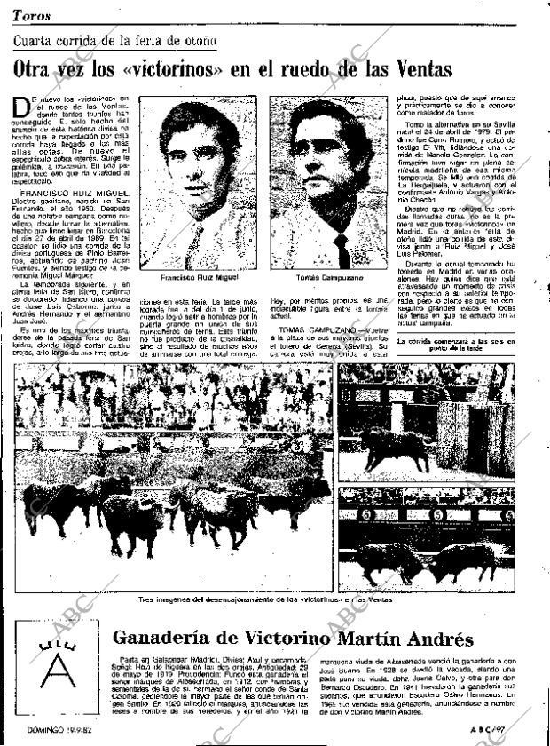 ABC MADRID 19-09-1982 página 97