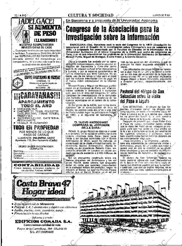 ABC MADRID 20-09-1982 página 22