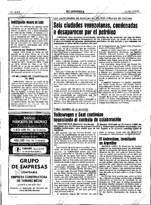 ABC MADRID 20-09-1982 página 32