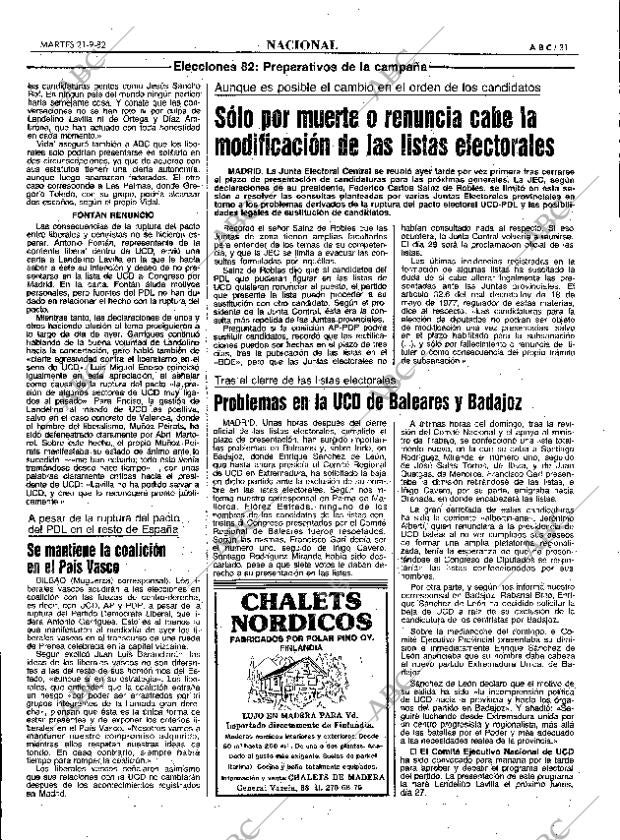 ABC MADRID 21-09-1982 página 31