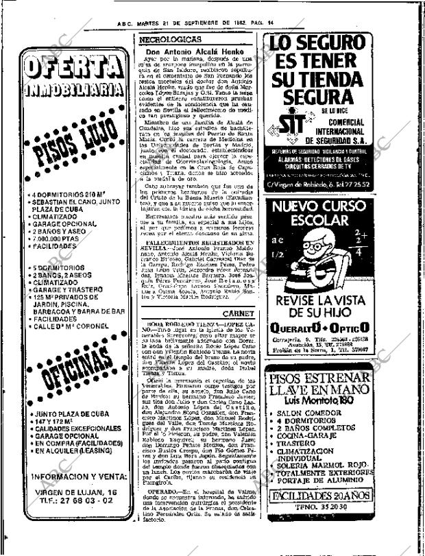 ABC SEVILLA 21-09-1982 página 64