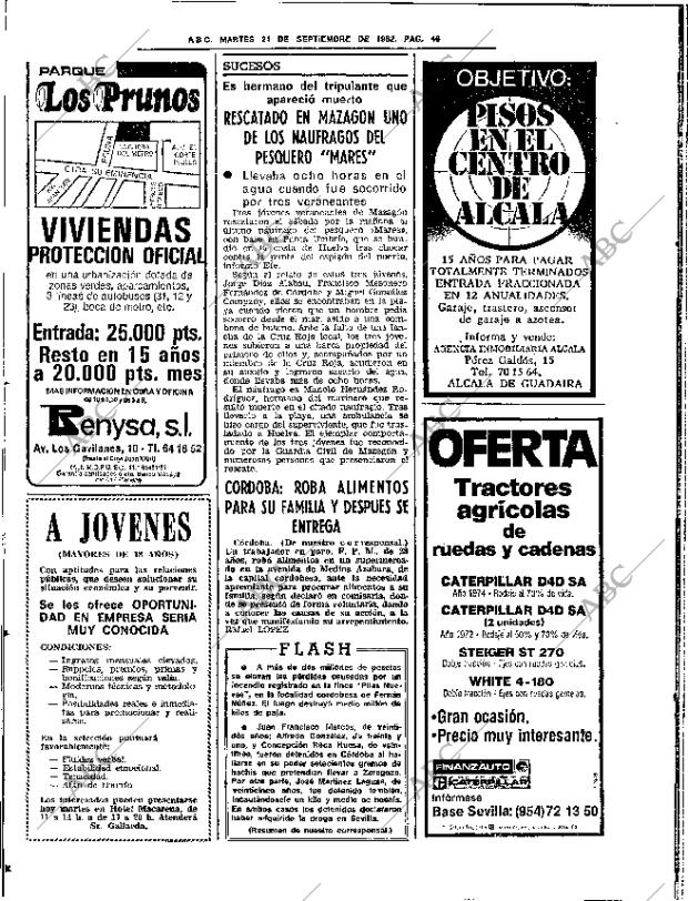 ABC SEVILLA 21-09-1982 página 66