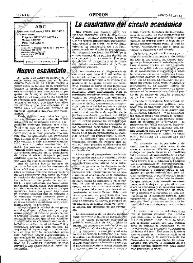 ABC MADRID 22-09-1982 página 10