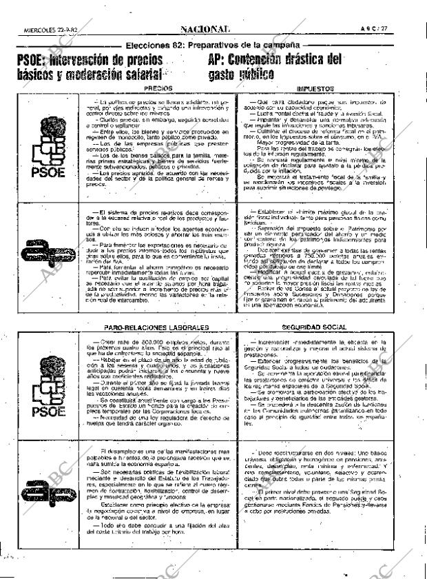 ABC MADRID 22-09-1982 página 27