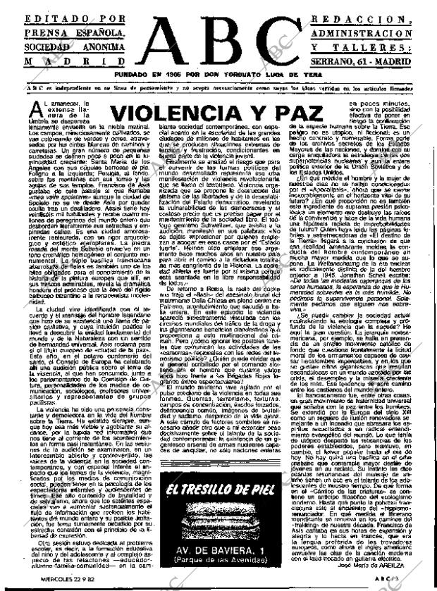 ABC MADRID 22-09-1982 página 3