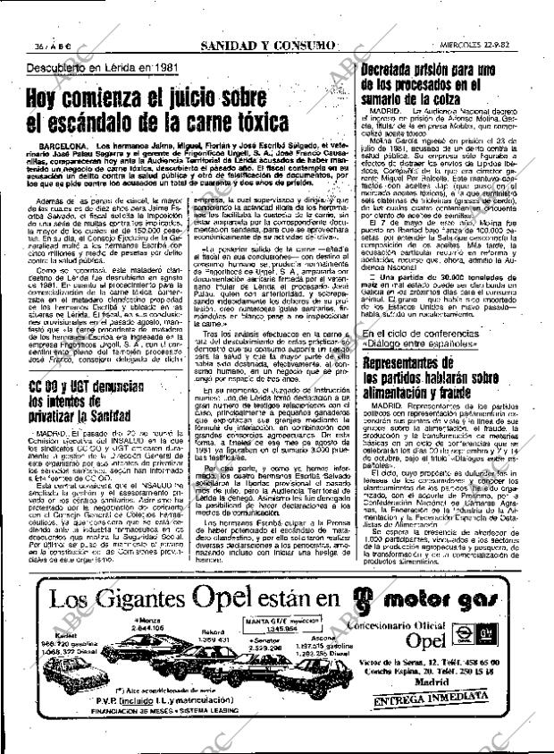 ABC MADRID 22-09-1982 página 36