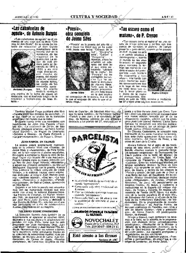 ABC MADRID 22-09-1982 página 41