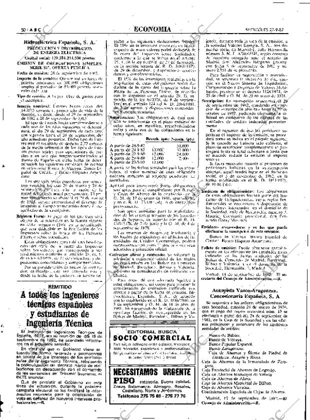 ABC MADRID 22-09-1982 página 50
