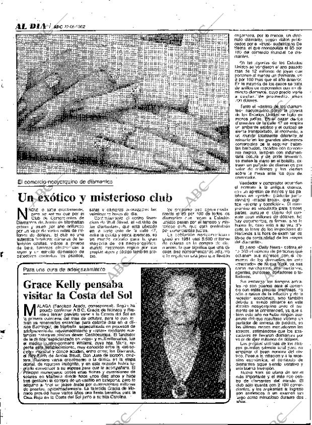 ABC MADRID 22-09-1982 página 88