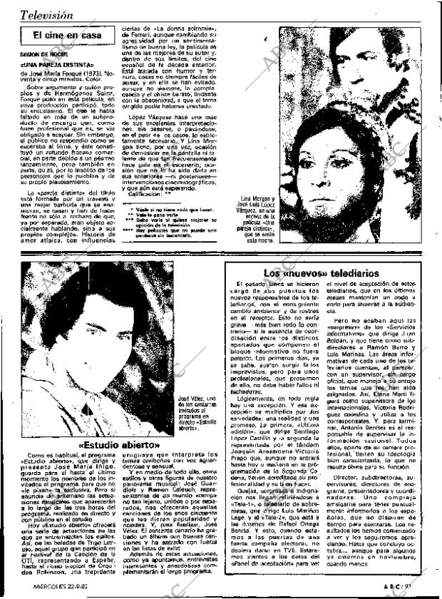 ABC MADRID 22-09-1982 página 93