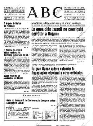 ABC MADRID 23-09-1982 página 13