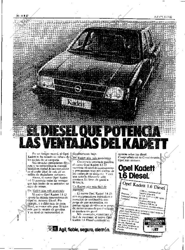 ABC MADRID 23-09-1982 página 38