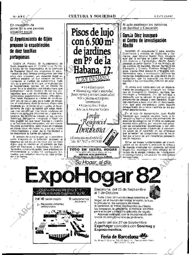 ABC MADRID 23-09-1982 página 46