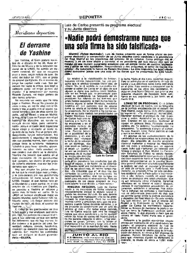 ABC MADRID 23-09-1982 página 61