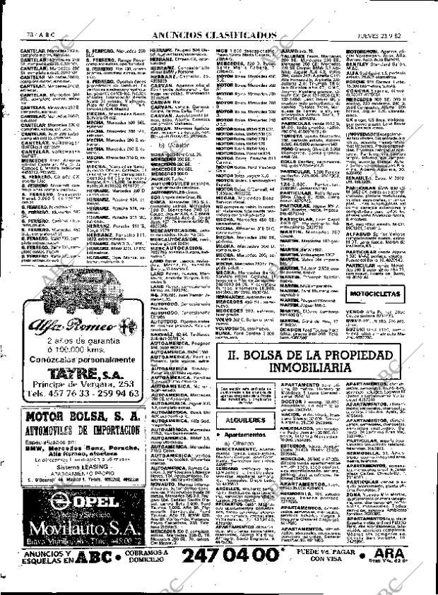 ABC MADRID 23-09-1982 página 78