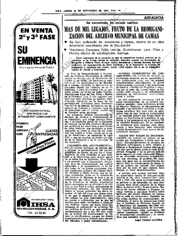 ABC SEVILLA 23-09-1982 página 22